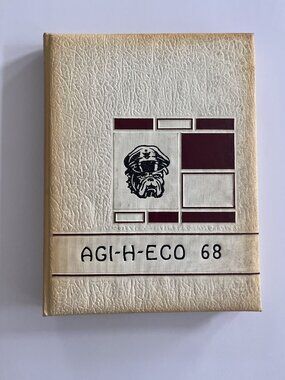 1968 Agi-H-Eco Hamilton High School Hamilton, Alabama Yearbook